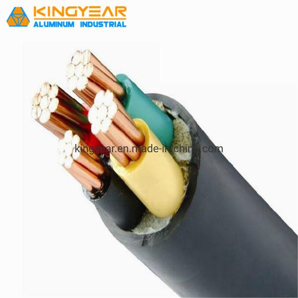 
                                 Câble d'alimentation en PVC Nyy 4x25mm2 5x16mm2 Câble de puissance 5x25mm                            