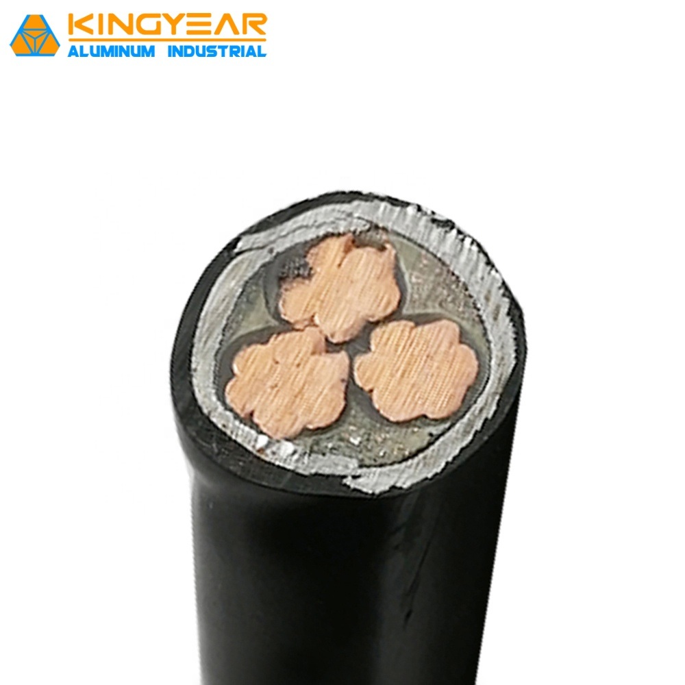 China 
                Cable de alimentación PVC/XLPE/PE de 3 núcleos o 4 núcleos Yjv32
              fabricante y proveedor