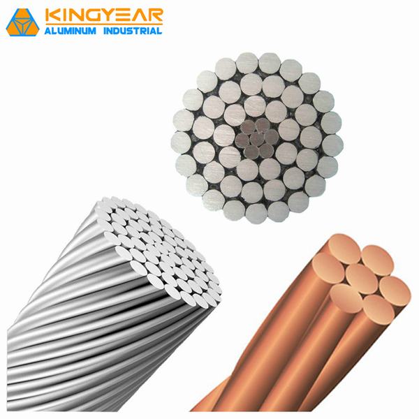 Plant Directly Overhead Power Transmission Line Use 35mm 50mm2 Bare Copper Conductor AAC AAAC ACSR Tacsr Aacsr Acar Aluminium/Aluminum Bare Conductor