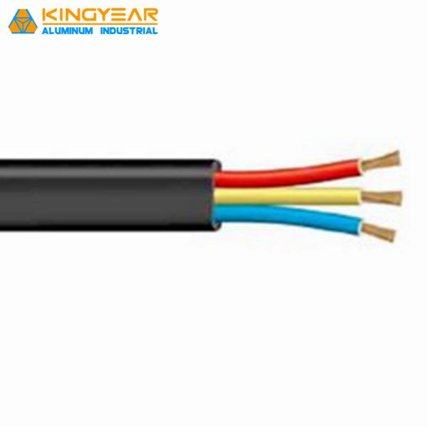 
                                 Populares aislados con PVC, cable eléctrico de cobre Multi 6mm 4mm 2,5 mm 1,5 mm de 450/750V                            