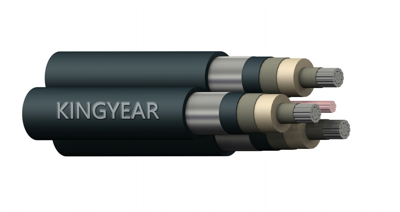 Power Cable Ahxamk-W 19/33 (36) Kv 3-Core HD 620 10 F Sfs 5636 3X95+35 Cu