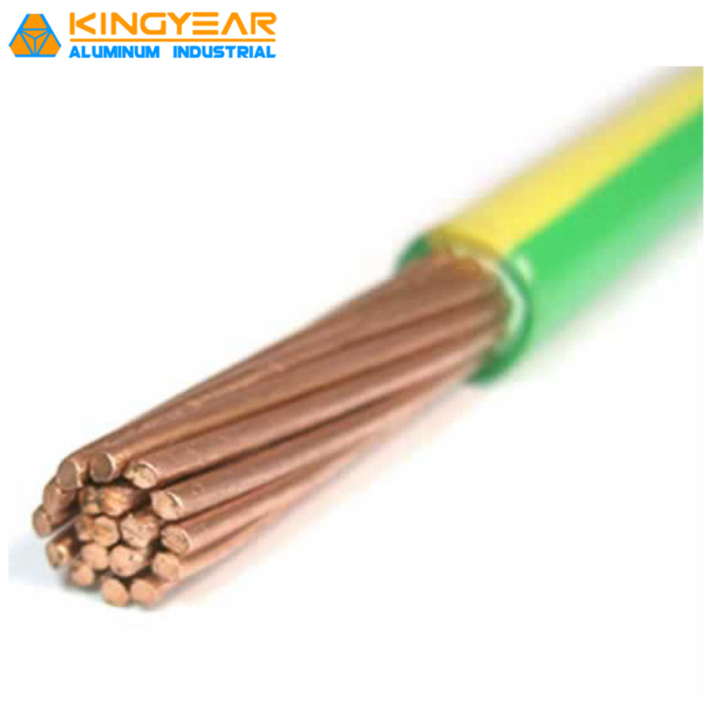 Single Copper Electrical Wires 10 mm 50mm Wire Flexible Fireproof Electric Wire
