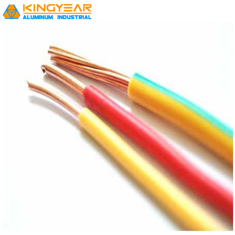 Solid Electrical Flexible Copper Cable 4mm Electric Copper Insulated Cables