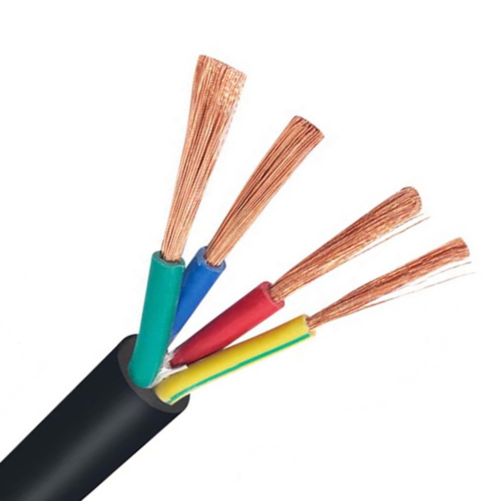 
                Fil électrique solide/toronné/flexible PVC isolé conducteur différent
            