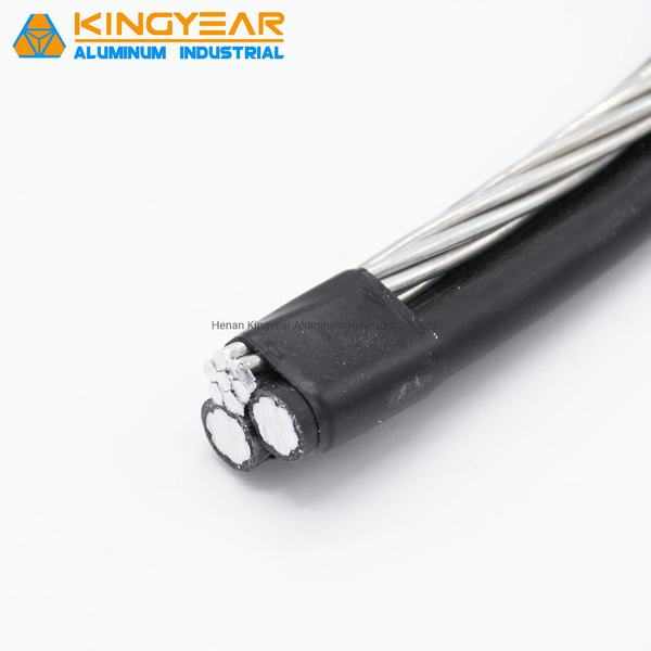 China 
                                 Triplex 2-0 AWG Cable Superior con neutro Messenger ABC Kabel                              fabricante y proveedor