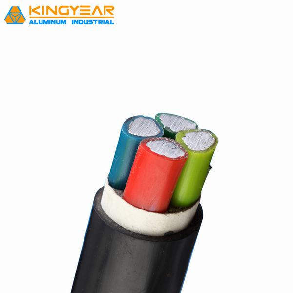Китай 
                                 Подземный кабель 3X240 1X120 4 Core стальная проволока бронированных алюминиевых проводников ПВХ кабеля питания                              производитель и поставщик
