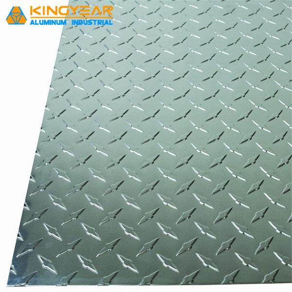 China 
                        Wholesale Building Sheets A5052 Aluminium Tread Plate with PVC
                      manufacture and supplier