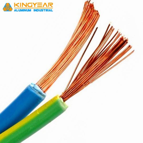China 
                        Wholesale Low Voltage BV/BVV Copper Conductor PVC Insulation Sheath Electrical Electric Wire
                      manufacture and supplier