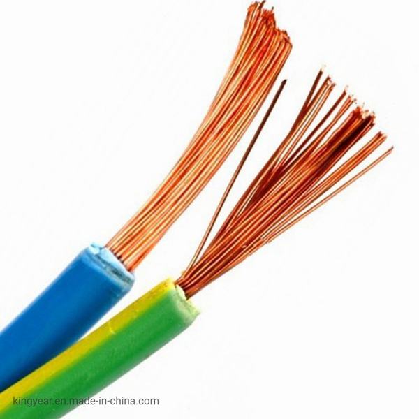 
                                 Zr-Bvr ignífugo de Cable eléctrico flexible trenzado de cobre 750V aislados en PVC de 2,5 mm de cable eléctrico                            
