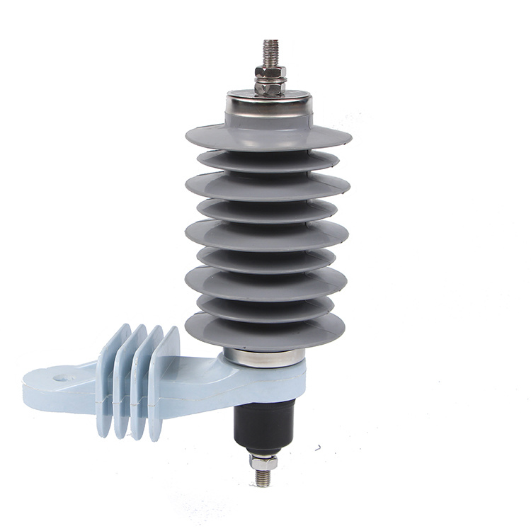 China 
                18kv Polymeric Silicone Rubber Gapless Zinc Oxide Lightning Arrester with Bird Proof Cap
              manufacture and supplier