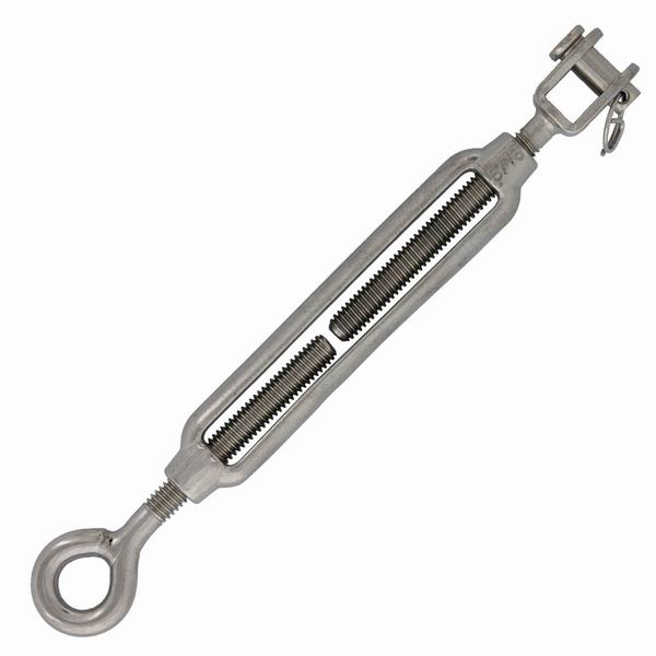 5/8"*9 3500 Lbs High Strength Galvanized Drop Forged Jaw and Eye Turnbuckle