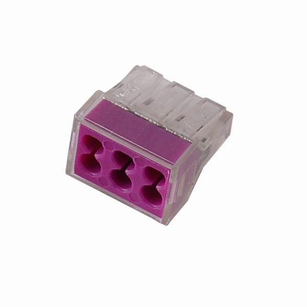 6 Wire Pin Compact Splicing Connectors for All Conductor Types