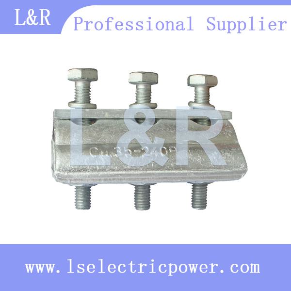 Electrical Line Fitting Aluminum Parallel Groove Clamp P. G. Connector