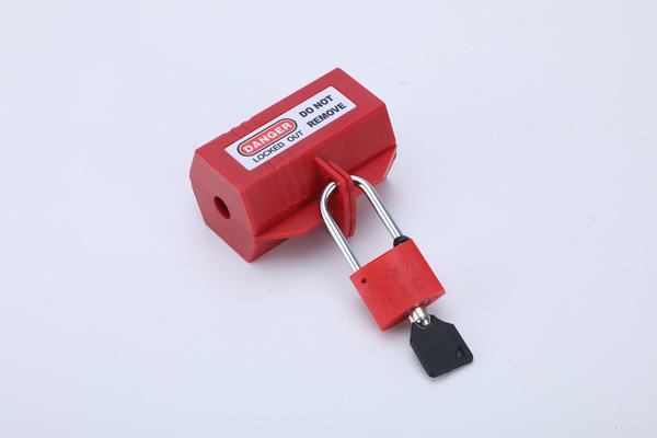
                                 Hochsichere Qualität Insyliertes Nylon Elektrische Miniatur-Leistungsschalter-Schloss                            