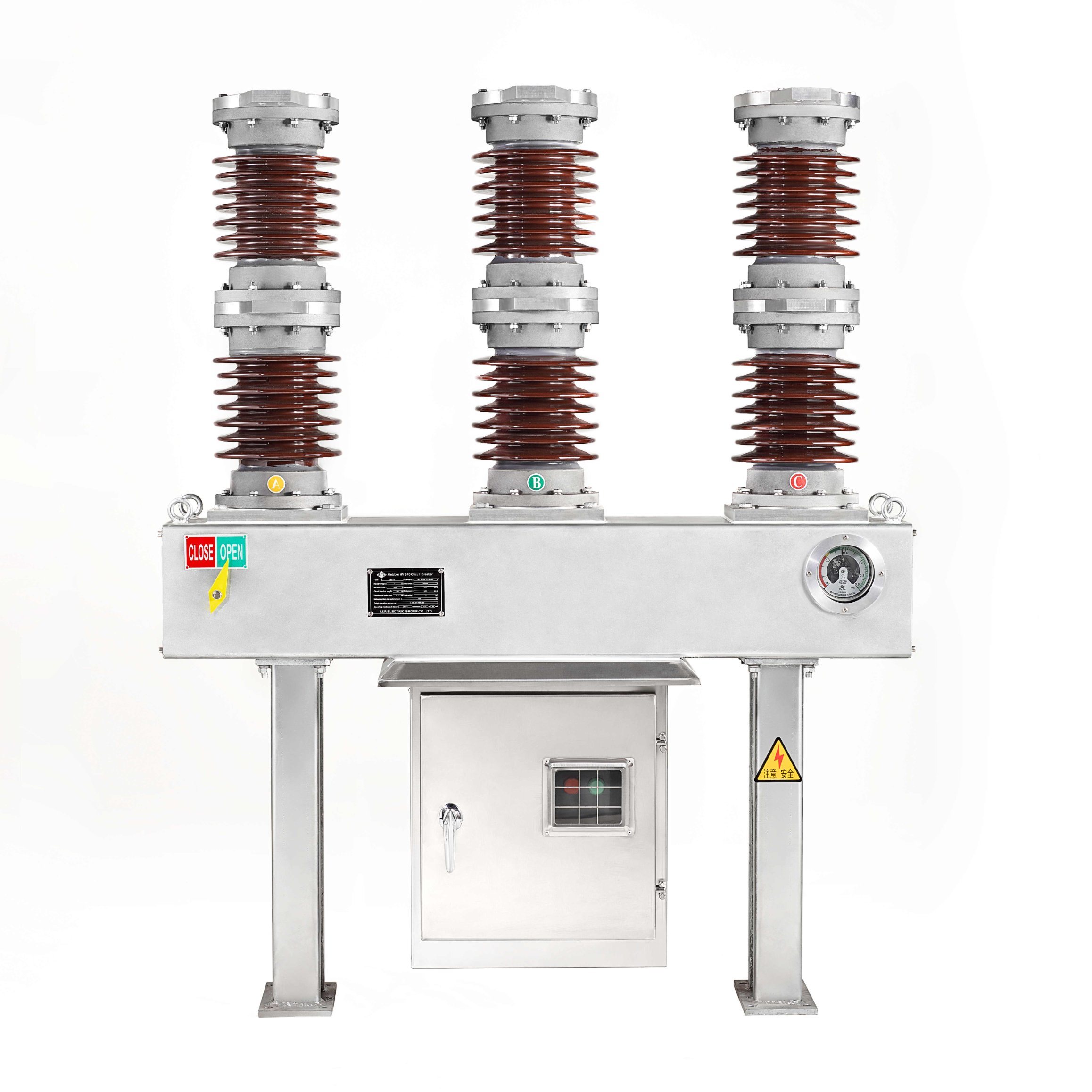 China 
                Outdoor Substation 3 Pole 66kv Sf6 Gas Circuit Breaker with Spring Mechanism
              manufacture and supplier