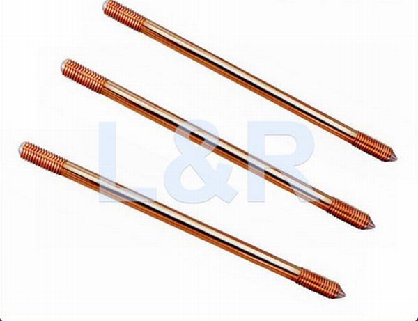 Pole Line Hardware Chemical Solid Copper Clad Steel Earth Rod