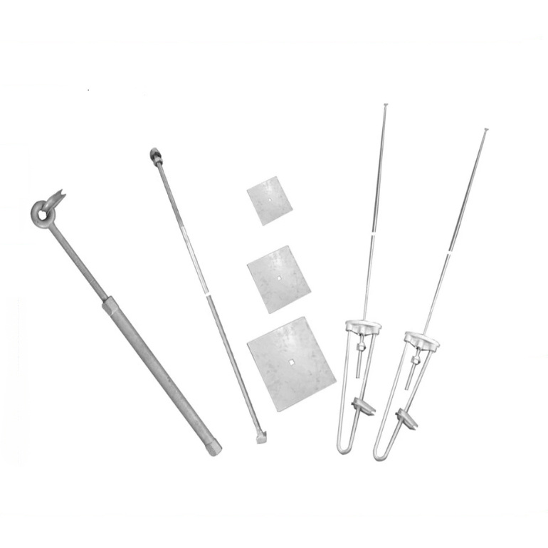 Power Fitting Stay Assembly Set Stay Rod with Turnbuckle and Thimble