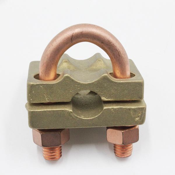 China 
                        Quality Certificated Ground U-Bolt Earth Rod Clamp (Type GUV)
                      manufacture and supplier