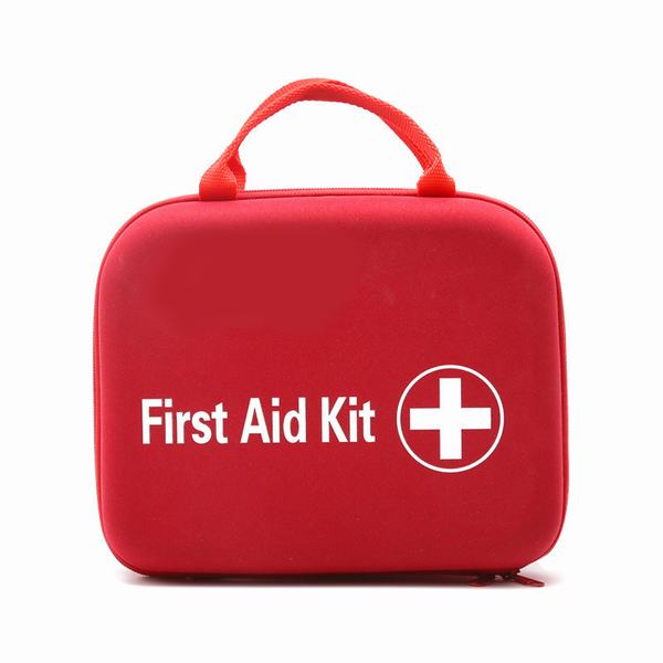 China 
                        Top Quality PU EVA Material Retail Portable Handy Travel Sport Wound Care Home Family First Aid Kit
                      manufacture and supplier