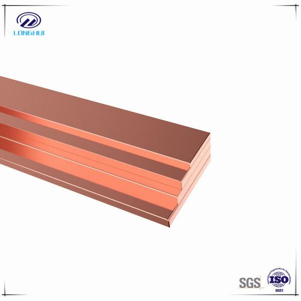 Bare Copper Flat Conductors 25-3 mm