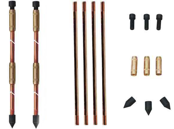 China 
                        Copper Coated Earthing Rod Grounding Rod Earth Bar Ground Wire
                      manufacture and supplier