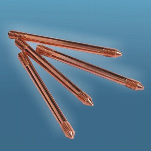 Copper Coated Steel Earth Rod Tensile Strength More Than 650n/Cm²