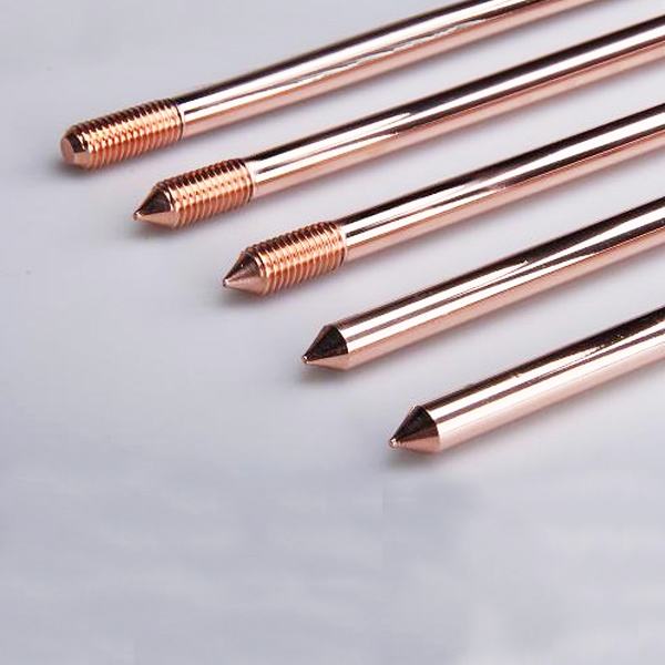 
                                 Copperbonded Electrodo de puesta a tierra de acero sólido 250micras                            
