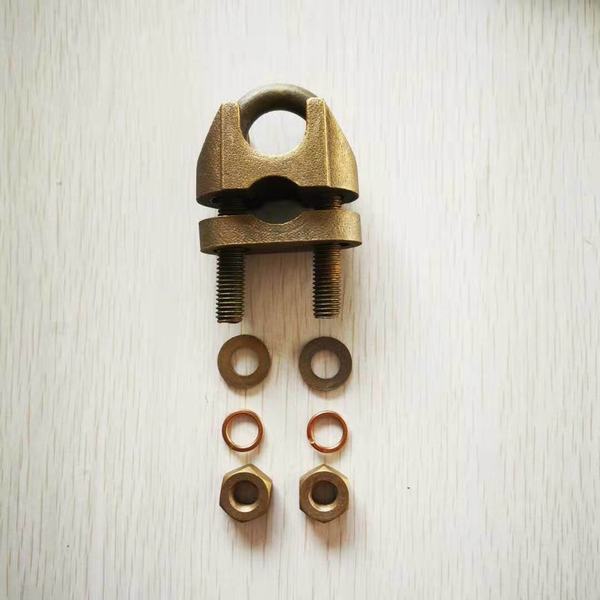 China 
                        Lower Cost Bronze Look Earth Clamp U Bolt Type
                      manufacture and supplier
