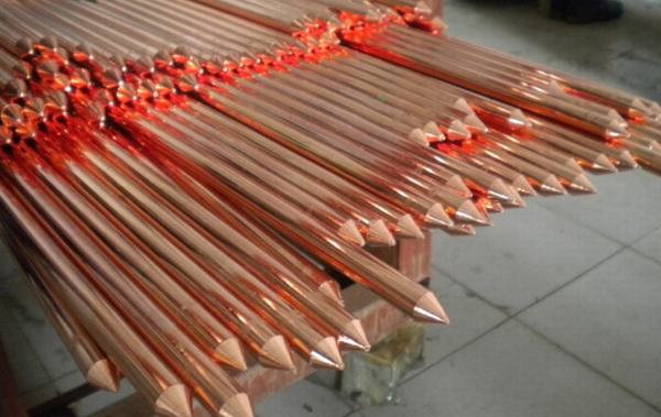 China 
                        Non-Threaded Copper Grounding Rod Earth Rod Earthing Rod
                      manufacture and supplier