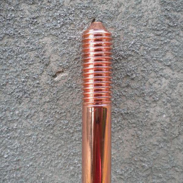 China 
                        Saso Approved Copperbonded Steel Ground Rod Threaded
                      manufacture and supplier