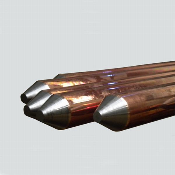 Solid Copper Earth Rod with 1" 25mm Diameter