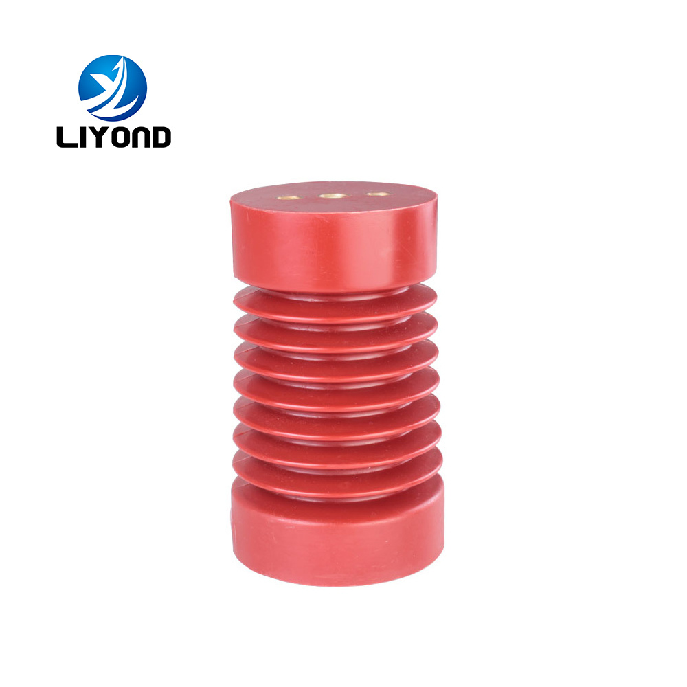 
                12kv 85X140 Tensão média isolamento vermelho de peças de resina epóxi Isolador de Apoio para os painéis de distribuição de alta tensão
            
