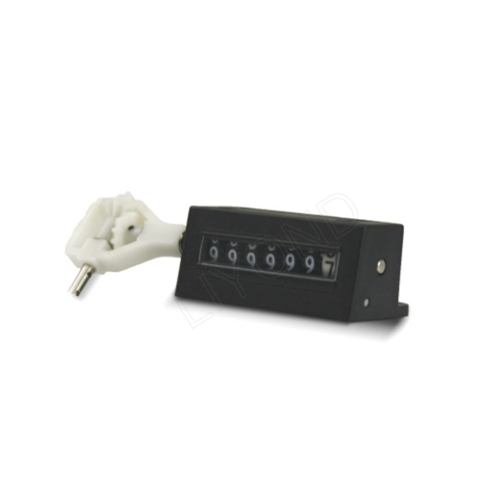 7-Digit Rotary Counter Meter Mechanical Stroke Counter