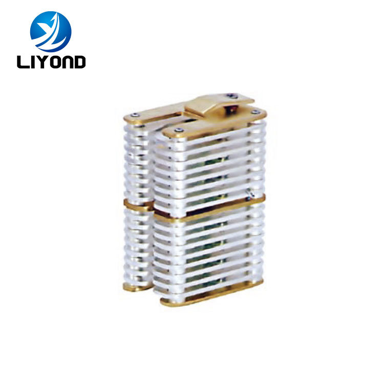 Lya408 Liyond Conductive Parts High Voltage 2000A 80*123 Sliver Plated Copper Spring Flat Contact Moving Contacts