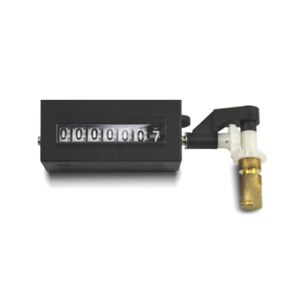 Mechanical Electromagnetic Pulse Counter 7-Digit Counter