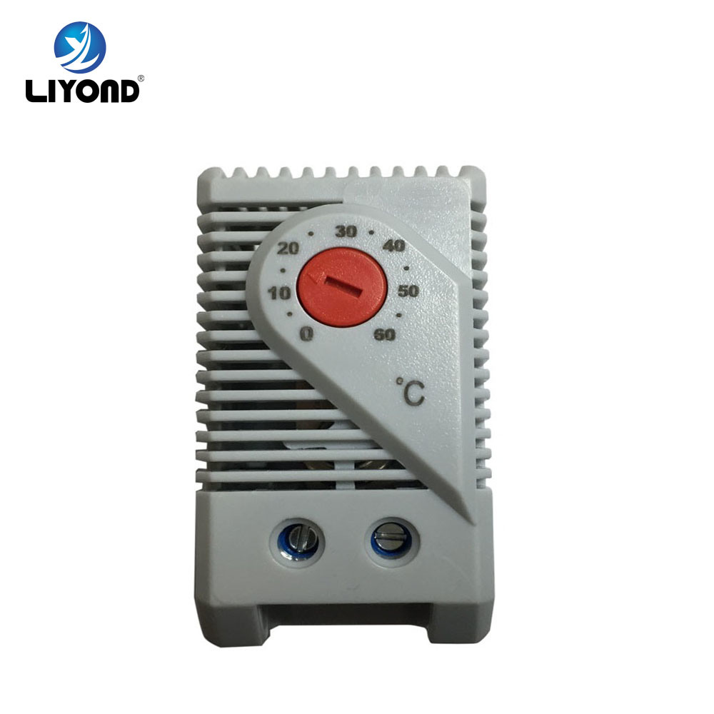 Mini Thermostat Temperature Controller 0-60 Degree Small Compact Thermostat for Switchgear