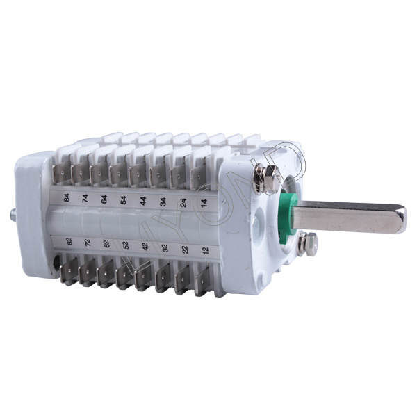 
                Interruptor de contacto auxiliar de color blanco serie F10
            