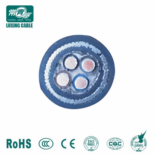 0.6/1kv 4 Core Cu/ XLPE Insulated PVC Sheath Swa Steel Wire Armoured Power Cable