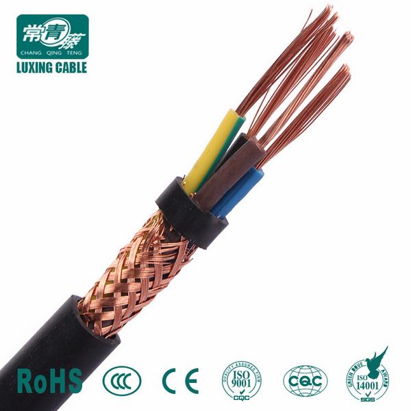 
                                 0,75 mm2, 1mm2, de 1,5 mm2 de 2,5 mm2, la protección de malla de cobre, cable de control de aislamiento XLPE                            