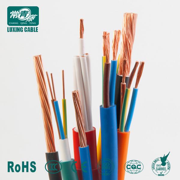 Chine 
                                 1,5 mm isolation PVC simple coeur de câble électrique / câble simple coeur de la construction sur le fil de câble                              fabrication et fournisseur