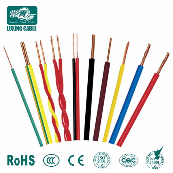 China 
                                 1,5 mm2 de 2,5 mm2 Cable Eléctrico Revestimiento de PVC PVC Cable eléctrico 450/750V                              fabricante y proveedor