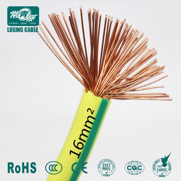 16mm Earth Wire/Electric Wire and Cable 16mm/16 AWG Solid Copper Wire
