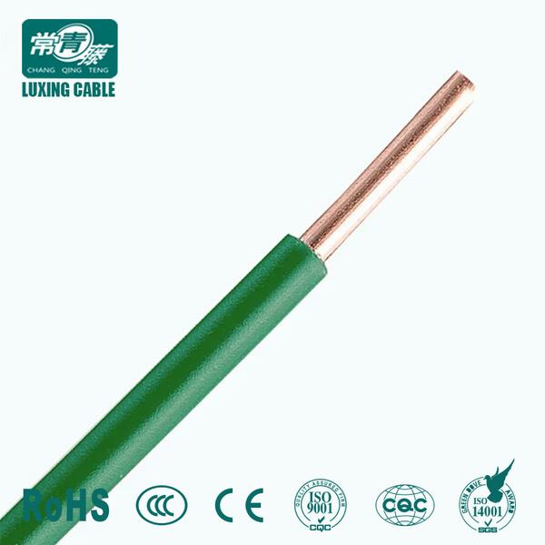2.5 mm2 1.78 mm Diameter Copper Conductor BV Commonly Used Electric Cable Wires