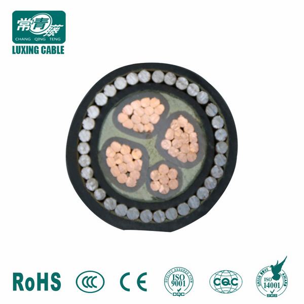 China 
                                 gleiches Isolierswa-gepanzertes Kabel des Kern-240mm2 vier Kurbelgehäuse-Belüftung                              Herstellung und Lieferant