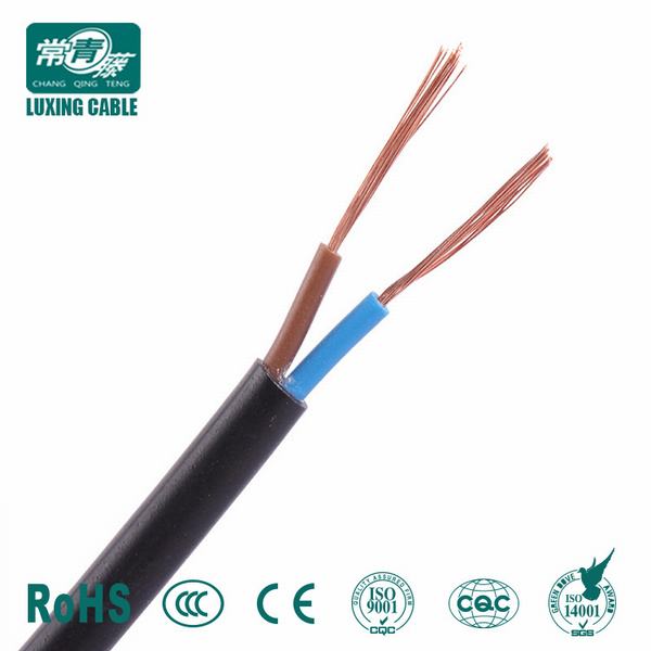 
                                 2X0.75, 2X1.5, 2X2.5 flache Energie Cable/3X0.75, 3X1.5, Doppelflachkabel 3X2.5                            