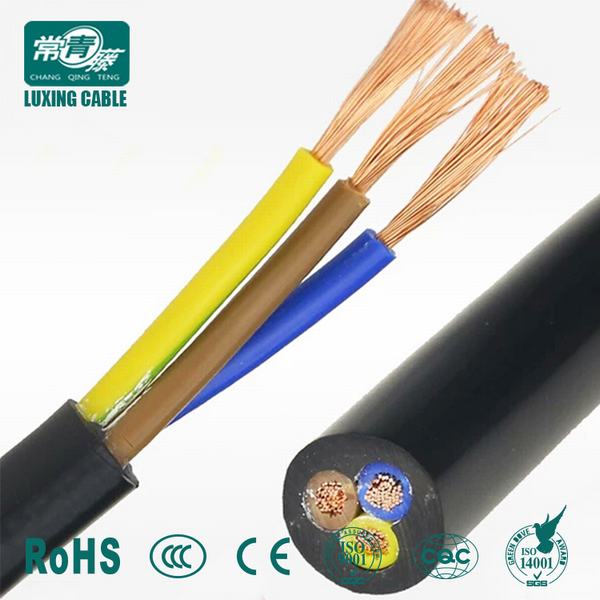 China 
                                 Piso de 3 Núcleos de cable eléctrico de cable de alimentación de hilos de cobre                              fabricante y proveedor