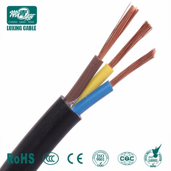 
                                 3 conducteurs en PVC souple le fil électrique et le câble d'isolement                            