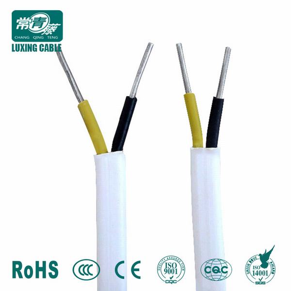 Chine 
                                 Câble plat en aluminium 300/500V/ Lits Jumeaux et tailles de câble de masse                              fabrication et fournisseur