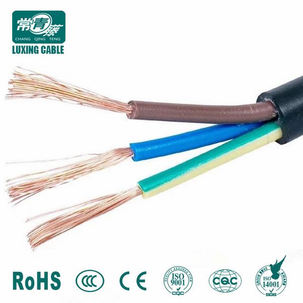 China 
                        3X2.5mm2 Power Cable/3X1.5 Cable/3 Core 1.5mm Cable Price
                      manufacture and supplier