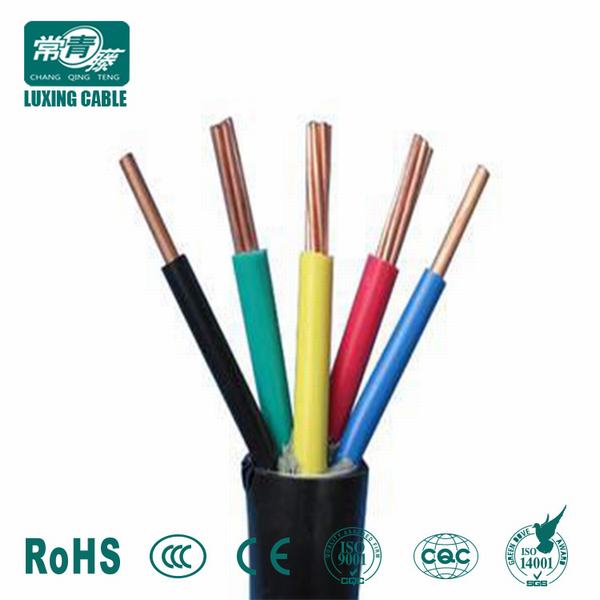 Китай 
                                 5X10мм2 600/1000в IEC 60502-1 ПВХ изоляцией кабель электропитания                              производитель и поставщик